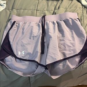 Under Armour Women's Lavender Athletic Shorts